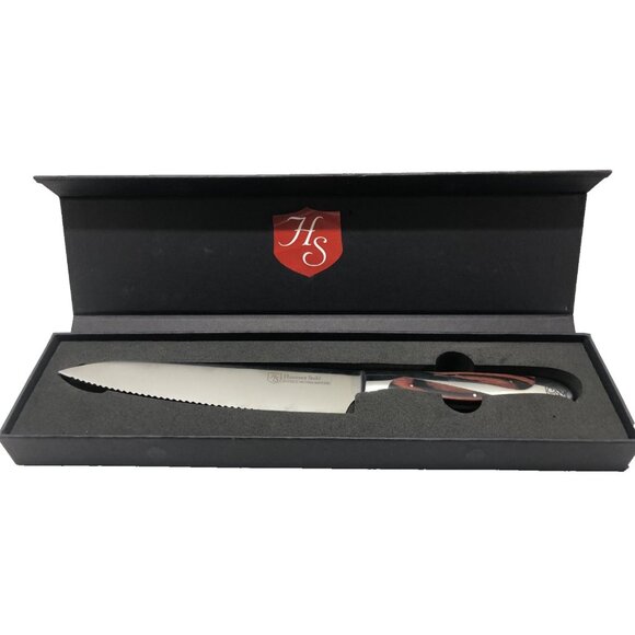 Hammer Stahl 6 inch Serrated Utility Knife High Carbon German Steel - Picture 1 of 9